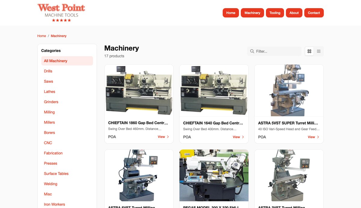 West Point Machine Tools